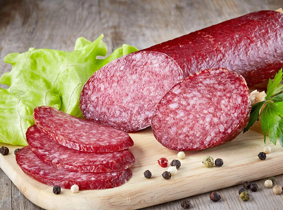 Полукопченые и варено-копченые колбасы