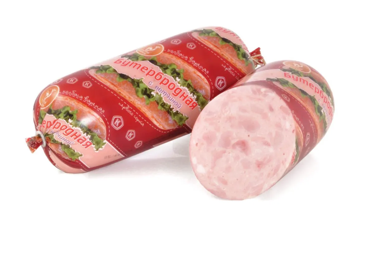 Колбаса "Бутербродная с ветчиной"1736762213